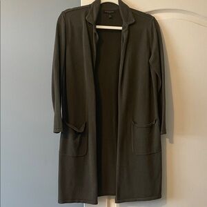 Banana Republic Green Open-Front Cardigan
